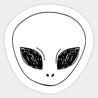 Alien Sticker